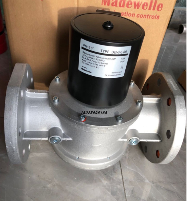 DEVFG65 DEVFG80 DEVFG100 United States Ignition Gas Solenoid Valve for Madewelle STOCK 209