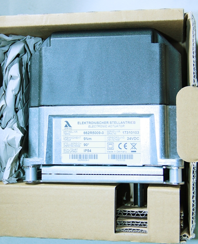 Servo Motor Driver Electric Damper Actuator for Gas Valves 662R5009-0 Actuator 9NM for LAMTEC Stock