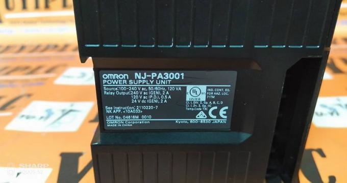 NJ-PA3001 PLC Module Programmable Controller for Omro Stock 200