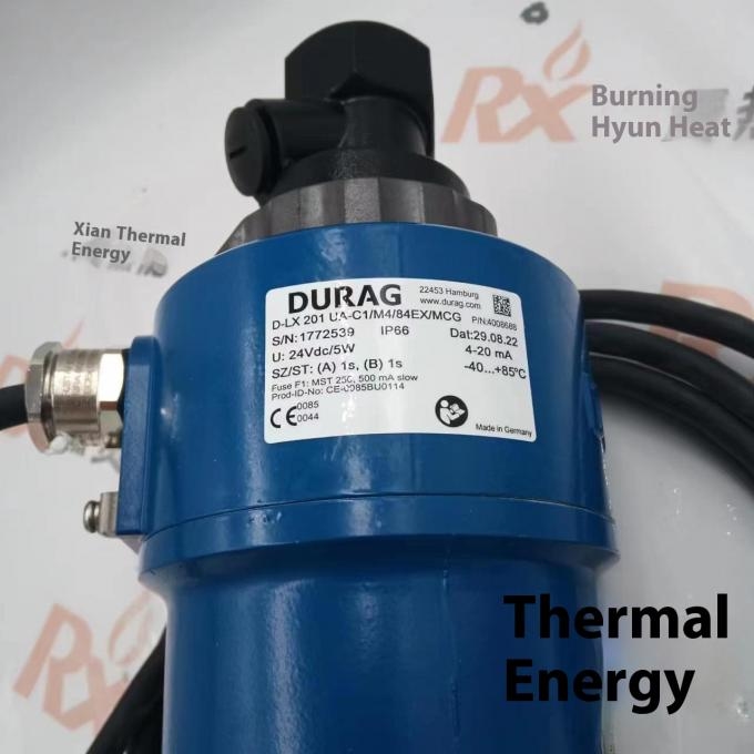 STOCK D-LX 201 1G-CO/P2/0000/PCG Original German Durag Flame Detector with AC Motor and Plastic Relay