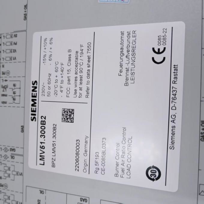 Siemens Electronic Air/Fuel Ratio Combustion Controller LMV51.300B2 Model New Condition for PLC Programming