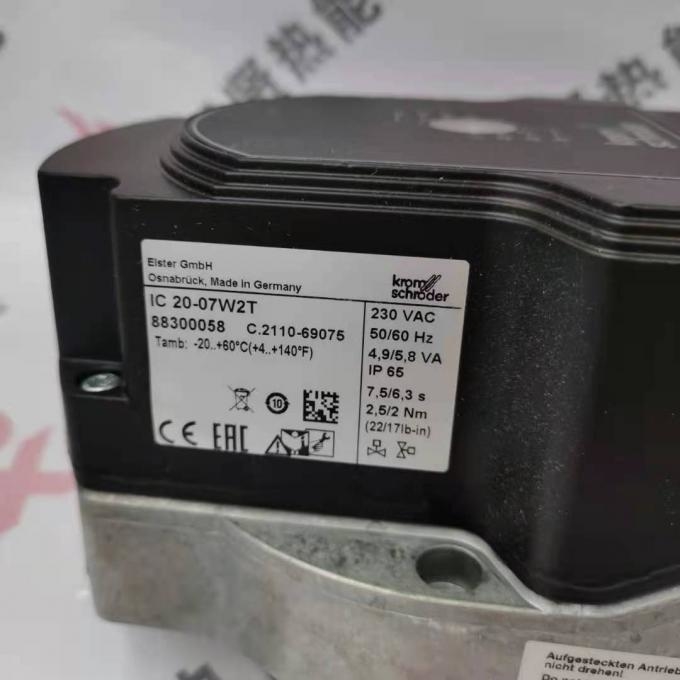 IC20-07W2T  the Order No.88300058 Damper Actuator for KromSchroder Stock