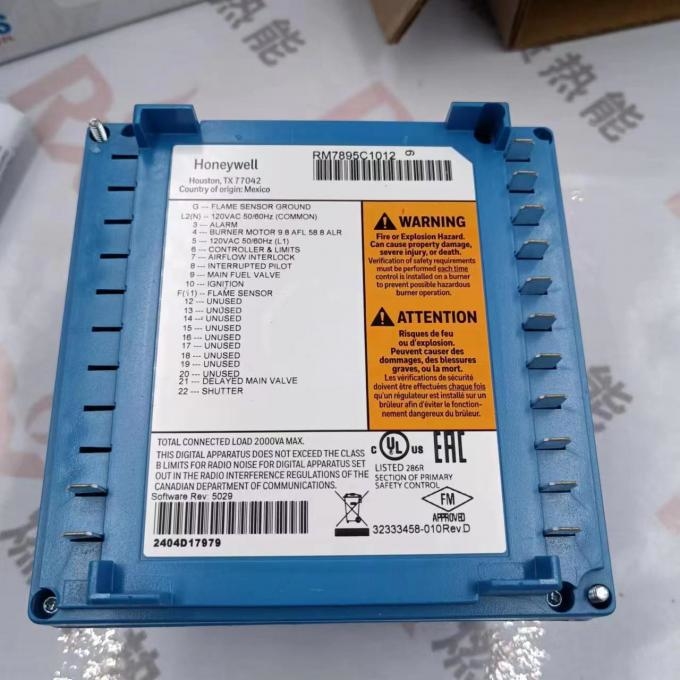 Honerwell Original Combustion Controller RM7895C1012 RM7895D1011 RM7890A1031 RM7850A1027 RM7890B1014 RM7800L1079 STOCK