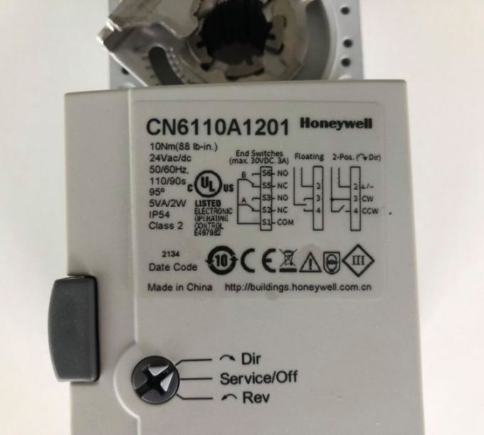 Shanghai Ran Xian CN6110A1201 Damper Actuator Used Steel Motor Switch for Honeywell in Stock