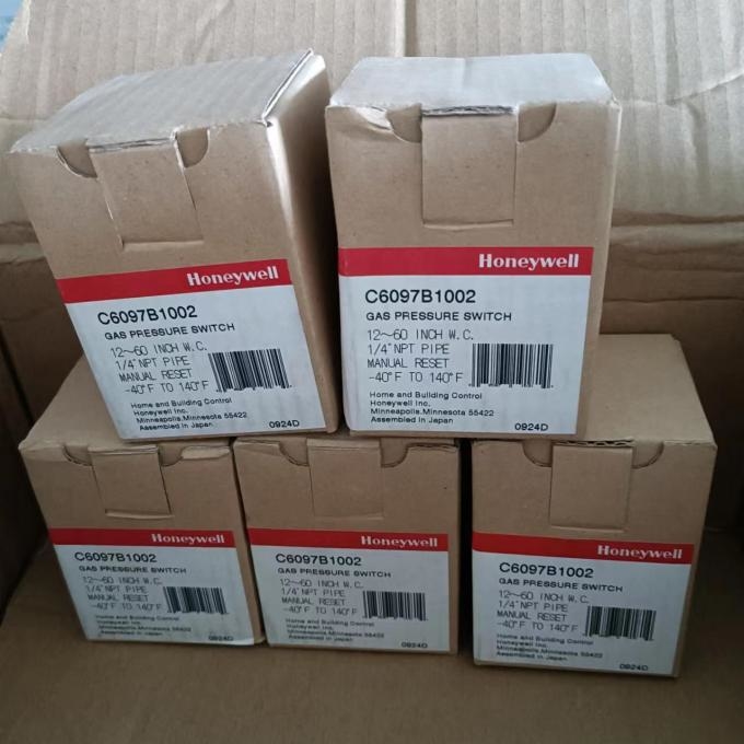 In Stock C6097B1002 Gas Pressure Switch Discontinued Honeywell Production Electrical Equipment