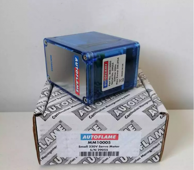 Shang Hai Ran Xian MM10005 Servomotor AUTOFLAME Damper Actuator Steel Burner Accessories Used Condition in Stock