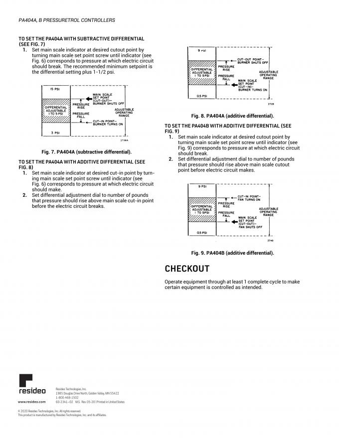 PA404A1033 PA404A1009 United States Ignition Gas Solenoid Valve for Honeywell Stock 200 RESIDEO