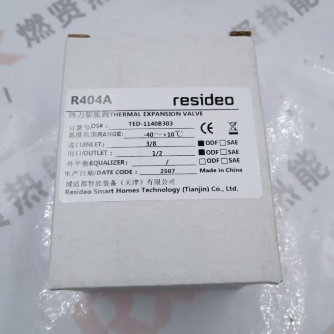 Refrigeration R404A TED-1140B303 THERMAL EXPANSION VALVE Used Building Water Pressure Reducing Valve for Honeywell Resideo