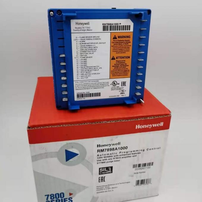 Honeywell RM7898A1000 Combustion Controller boiler parts Spot 200 Made in USA 220V