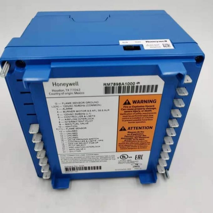 Honeywell RM7898A1000 Combustion Controller boiler parts Spot 200 Made in USA 220V