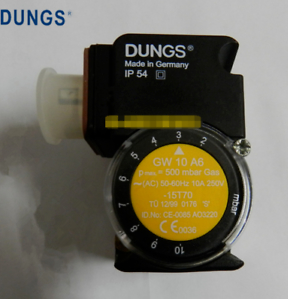 Original New GW10A5 GW10A6 German DUNGS Dongsi Pressure Switch 200 in Stock for Boiler Burner Industries
