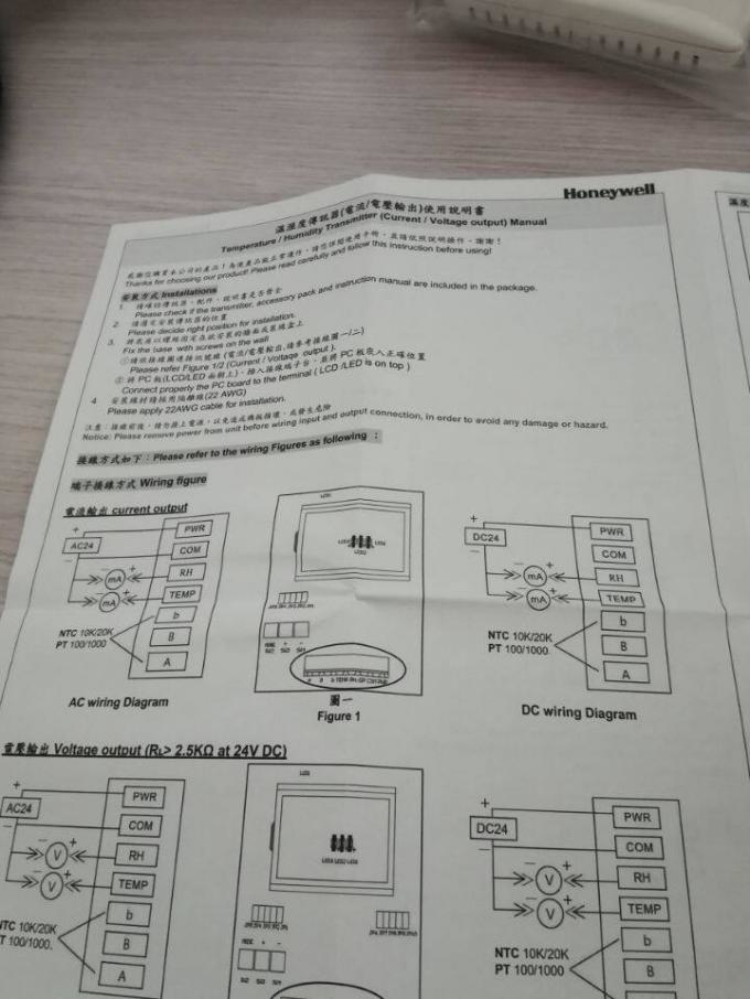 Honeywell Air Duct Temperature and Humidity Sensor HD3C31 HD3C21 Original New Stock