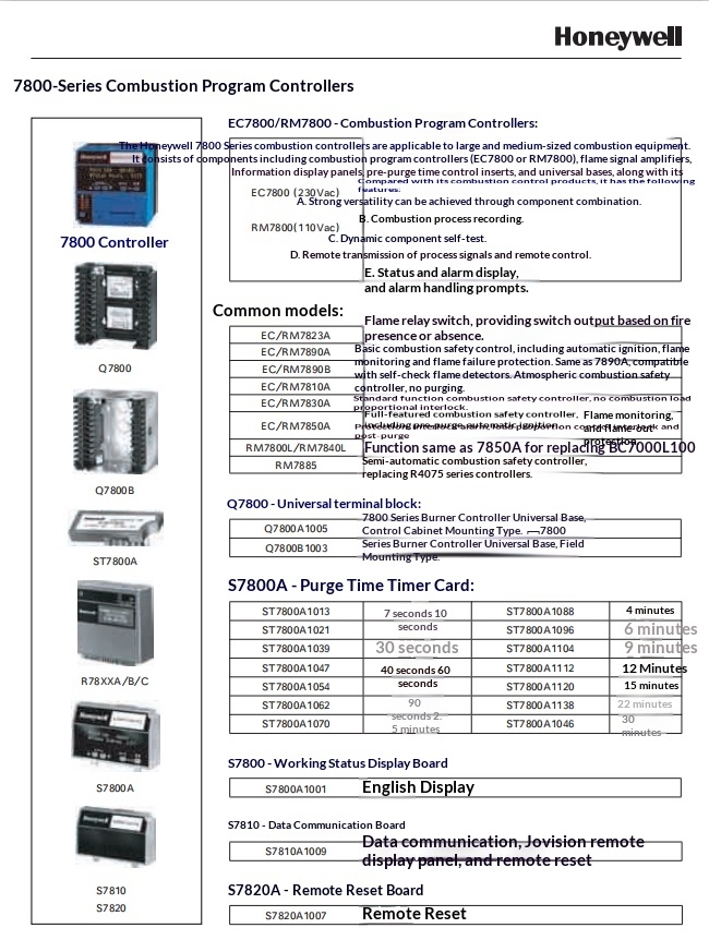 American Honeywell Combustion Controller RM7840L1018 Original Brand New 1 Year Warranty