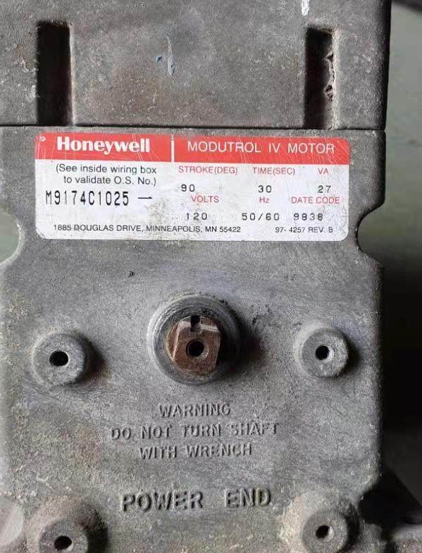 Honeywell Actuator and Motor M9174C1025 U.S. Original New 1 Year Warranty