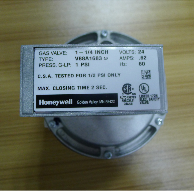 U.S. Honeywell V88A1683 Spot 20 Original New Gas Valve 1 Year Warranty