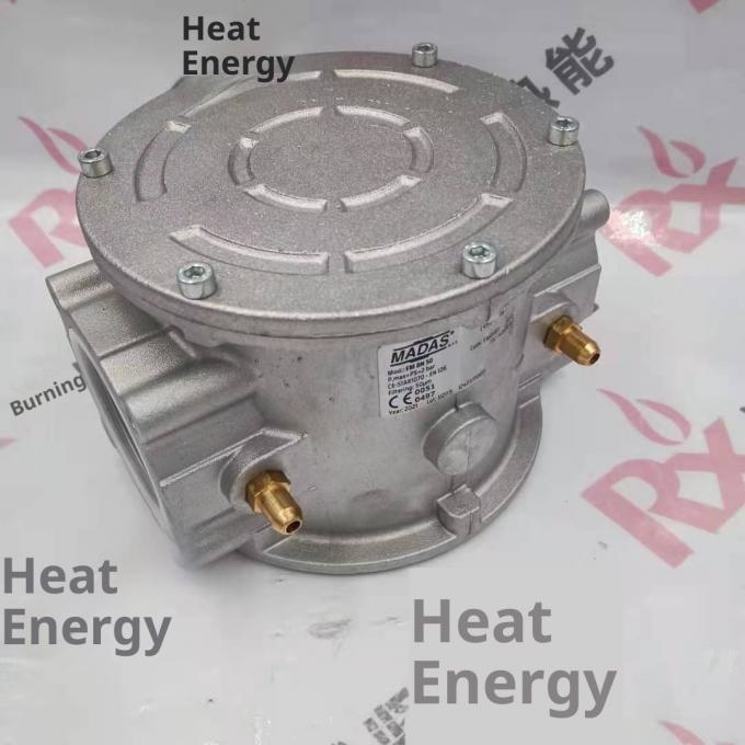 MADAS Gas Filter FM Series FM07 DN50 Threaded Interface Metal Construction Industrial Combustion Systems 6 Month Warranty