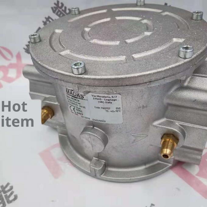 MADAS Gas Filter FM Series FM07 DN50 Threaded Interface Metal Construction Industrial Combustion Systems 6 Month Warranty