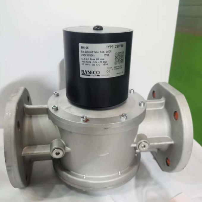 British BANICO Gas Solenoid Valve Flange Connection ZEVF65 Original Brand New 1 Year Warranty