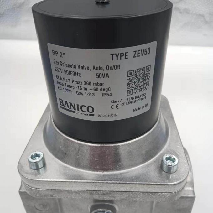British BANICO Gas Solenoid Valve Flange Connection ZEVF65 Original Brand New 1 Year Warranty