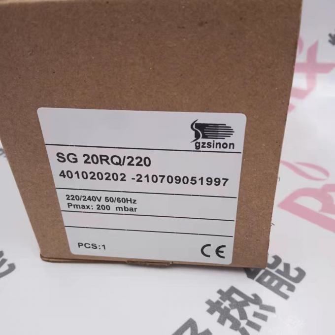 gzsinon SG80FQ/220 Gas Solenoid Valve SG20RQ/220V SG25RQ/220 1 Year Warranty Package 1