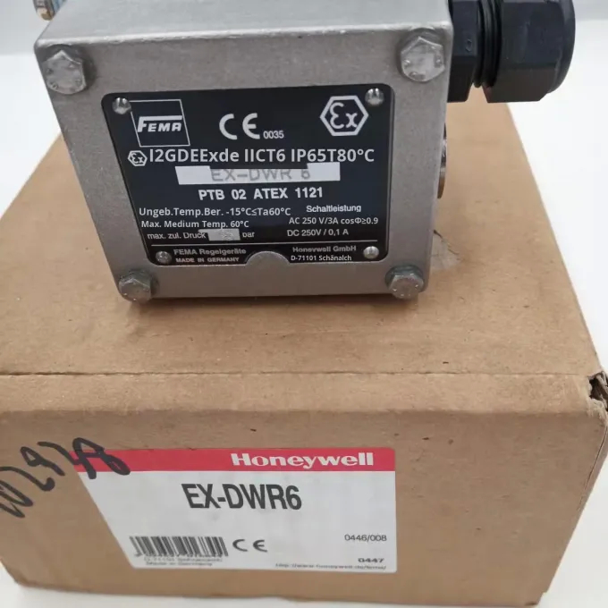 Honeywell FEMA Gas Pressure Switch EX-DNS1 Original EX-DCM4016 1 Year Warranty Order 6 Weeks