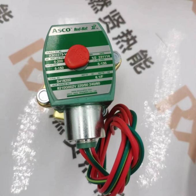 ASCO 8210G002V 220V Gas Solenoid Valve Used Original Boiler Parts For Boilers