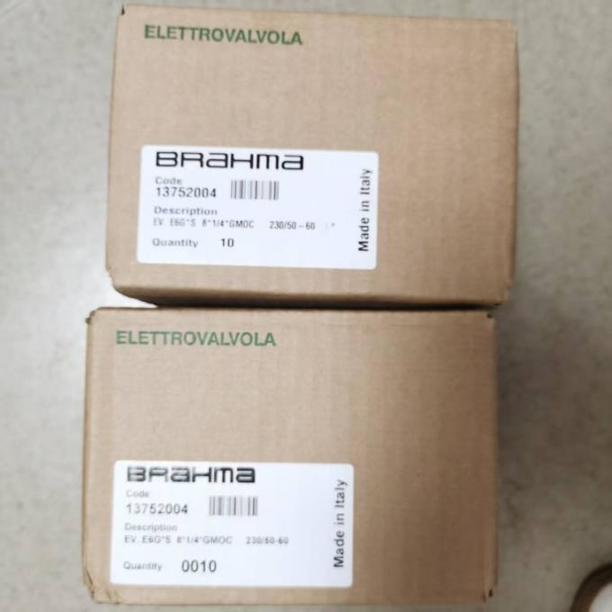 Italy BRAHMA Panama Solenoid Valve E6G*S8*1/4*GMOC New Condition for Boiler and Restaurant Use in Stock