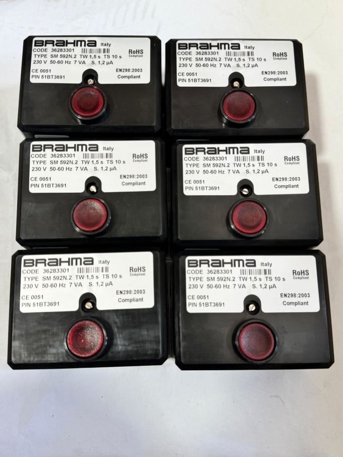 ITALY Brahma Panama SM 592N.2 36283301 SM152N.2 TW5S TW10S 230V 7VA Combustion Controller Plant Oil Burner