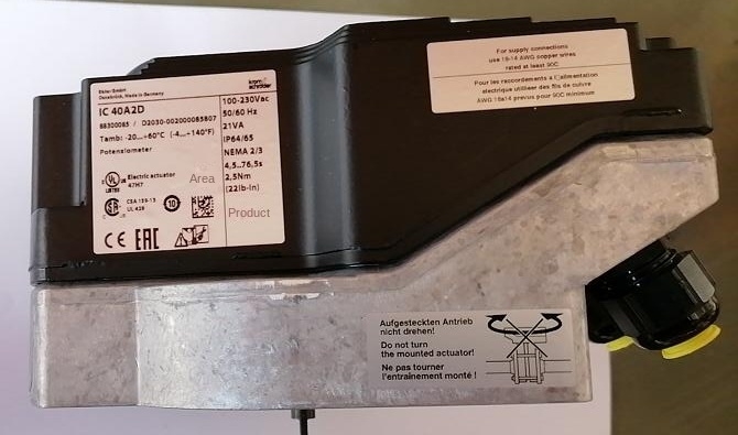 Hockard Kromschroder Electric Actuator IC40A2D 88300085 Germany in stock 1-Year Warranty