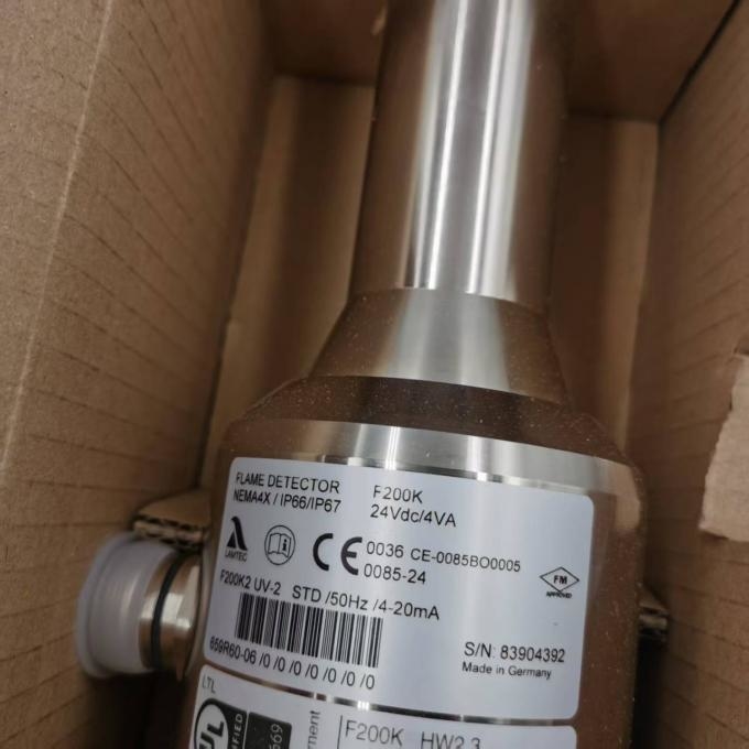 German Lamtek LAMTEC F200K2 UV-2 659 R60-06 Flame Fire Detection UV Flame Detector Electrical Equipment