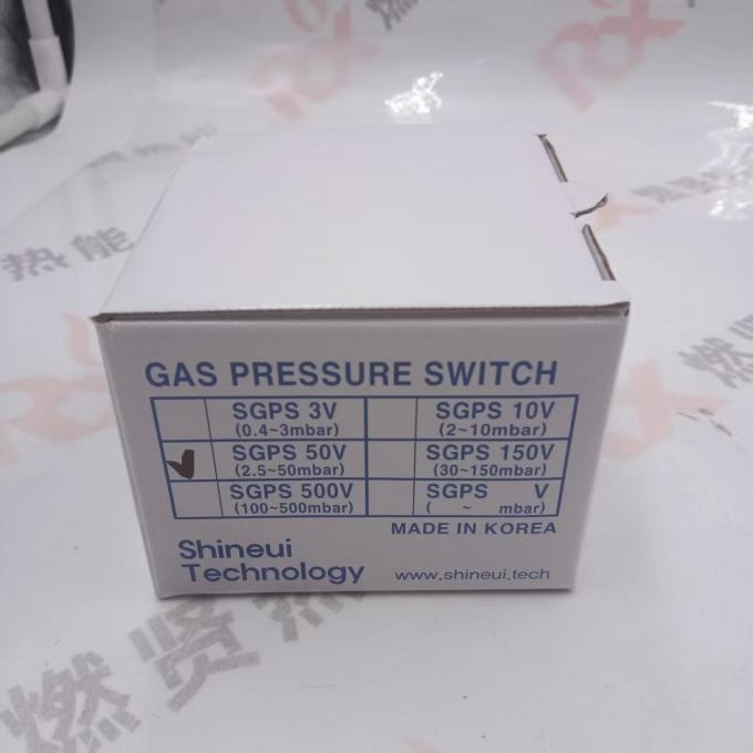 South Korea SHINEUI Non-Explosion Proof Pressure Switch SGPS3V/10V/50V/150V/500V Boiler Parts Signal
