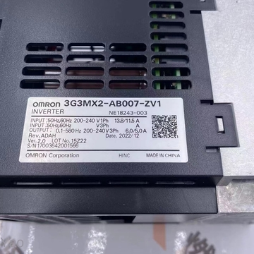 Japan OMRONI Inverter 3G3MX2-A4075-V2 Controller in Stock
