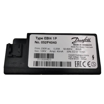 EBI4 1P 052F4040  Ignition Transformer  for DANFOSS Stock 200