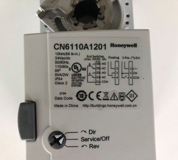 Shanghai Ran Xian CN6110A1201 Damper Actuator Used Steel Motor Switch for Honeywell in Stock