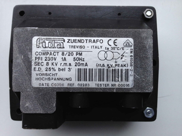 Fida COMPACT 8/20 8/30 PM Ignition Transformer 8KV 20mA PRI 230V Boiler burner Spare Parts STOCK 200