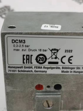 Honeywell Under FEMA Fima Pressure Switch 16 Bar DCM10 DCMV6