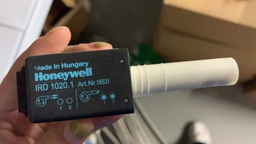 U.S. Honeywell Agency Fire Inspection IRD1020.1D 1 Year Warranty Order Number 16552 Spot 3