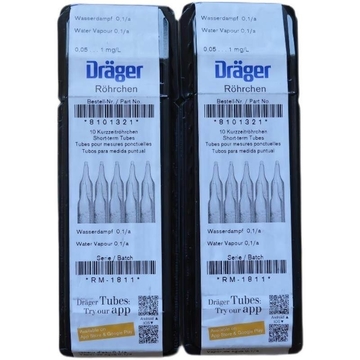 Drager High Accuracy Water Vapor Detection Tube CH23401 Water Content Measurement Tube