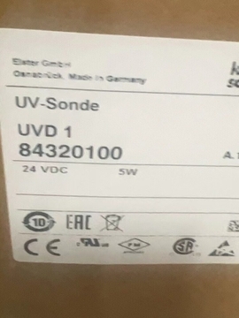Spot 1 German Krom Hocode UV Probe Fire Detector UVD1 Brand New Discontinued Made in Germany