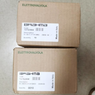 Italy BRAHMA Panama Solenoid Valve E6G*S8*1/4*GMOC  New Condition for Boiler and Restaurant Use in Stock
