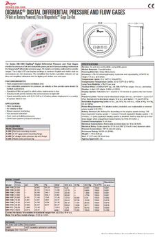 Dwyeer for DigiMag DM-1102 Original Brand New Digital Differential Pressure Gauge for Gas and Liquid Measurements